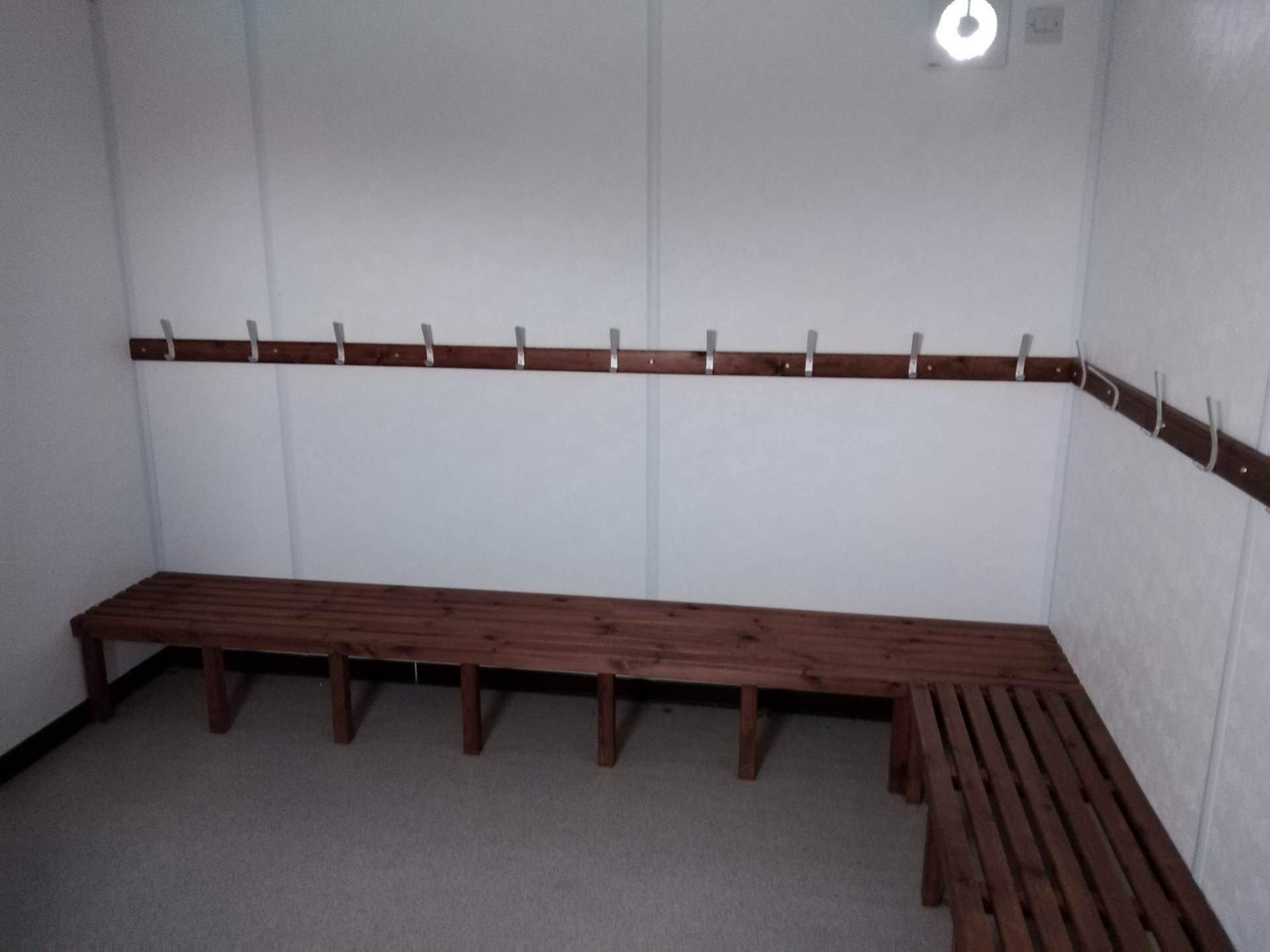 Changlng rooms Mini pitch changing rooms